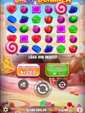 Sweet Bonanza slot at Seven Casino